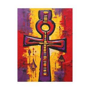 Rebirth of Flame Ankh Heaven Painting