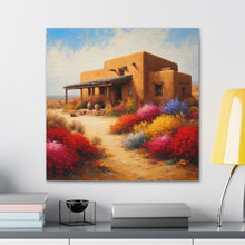 Load image into Gallery viewer, &quot;Desert Bloom Sanctuary&quot; Canvas Wall Art
