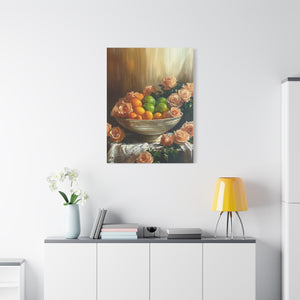 "Fruit and Bloom" Canvas Wall Art