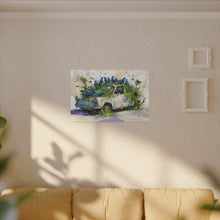 Load image into Gallery viewer, &quot;Blue Claim&quot; Canvas Wall Art
