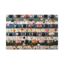 Load image into Gallery viewer, &quot;Gridiron Garden&quot; Canvas Wall Art
