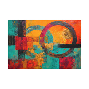 Solar Geometry Canvas Wall Art