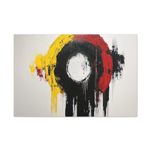 Load image into Gallery viewer, &quot;Cosmic Echo&quot; Abstract Canvas Wall Art
