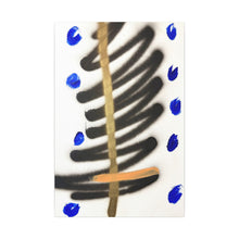 Load image into Gallery viewer, “Midnight Frond” Canvas Wall Art

