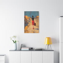 Load image into Gallery viewer, &quot;Red Departure&quot; Canvas Wall Art
