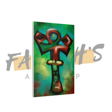 Load image into Gallery viewer, “The Timekeeper’s Key“ Canvas Wall Art
