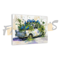 Load image into Gallery viewer, &quot;Blue Claim&quot; Canvas Wall Art
