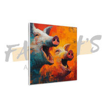 Load image into Gallery viewer, &quot;Boar Room Laughs&quot; Canvas Wall Art
