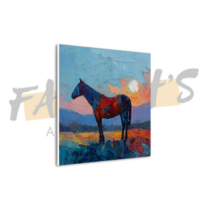 "Painted Dusk" Canvas Wall Art