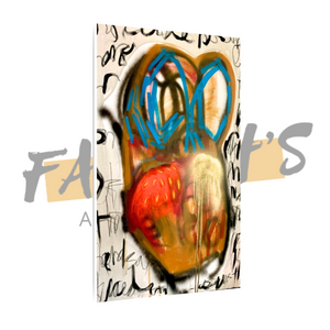"Sweet and Sour Script" Canvas Wall Art