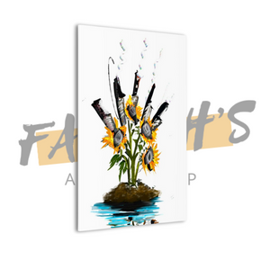 "Bladed Isle" Canvas Wall Art