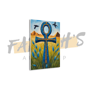 Desert Blue Canvas Wall Art