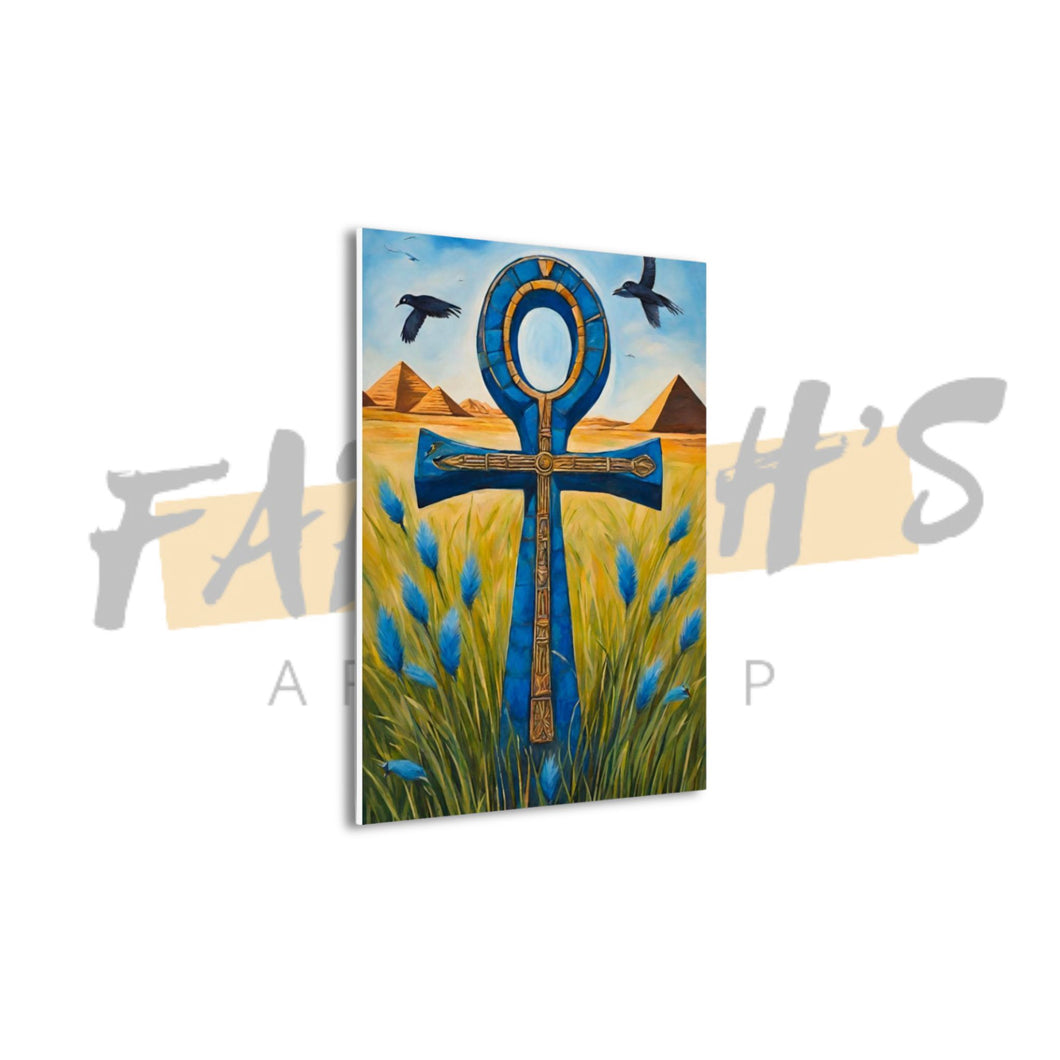 Desert Blue Canvas Wall Art