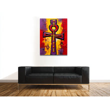 Load image into Gallery viewer, Rebirth of Flame Ankh Heaven Painting
