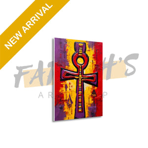 Rebirth of Flame Ankh Heaven Painting