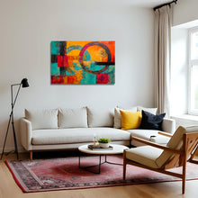 Load image into Gallery viewer, Solar Geometry Canvas Wall Art
