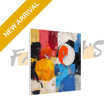 Load image into Gallery viewer, Prismatic Orbits Canvas Wall Art
