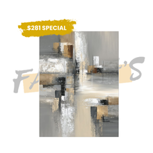 Load image into Gallery viewer, Silent Geometry Canvas Wall Art
