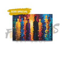 Load image into Gallery viewer, Spectrum of Souls Canvas Wall Art
