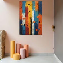 Load image into Gallery viewer, Pulse in Color Canvas Wall Art
