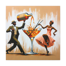 Load image into Gallery viewer, Jazz and Cocktails Canvas Wall Art
