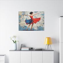 Load image into Gallery viewer, Scarlet Motion Canvas Wall Art
