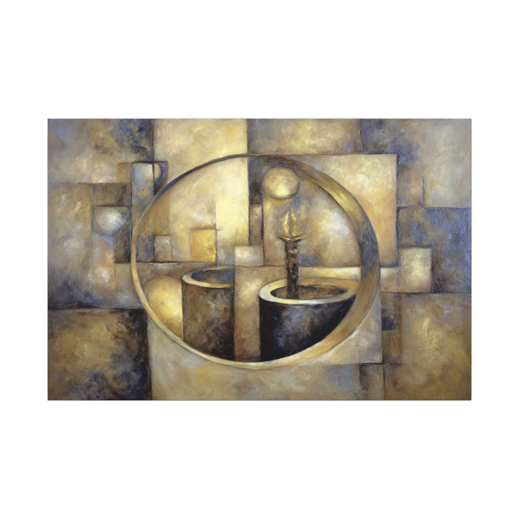 Celestial Forms Canvas Wall Art