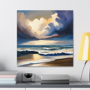 “Luminous Tides” Canvas Art