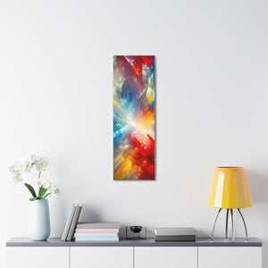 “Chromatic Shards”Canvas Art