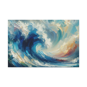 “Frozen Stillness” Canvas Wall Art