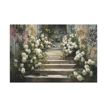 Load image into Gallery viewer, &quot;Concrete Bloom&quot; Canvas Wall Art
