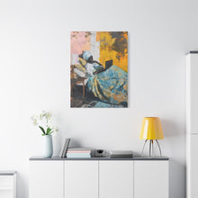 Load image into Gallery viewer, &quot;Golden Hours of Solitude&quot; Canvas Wall Art
