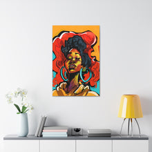 Load image into Gallery viewer, &#39;Crowned in Vibes&#39; Canvas Wall Art
