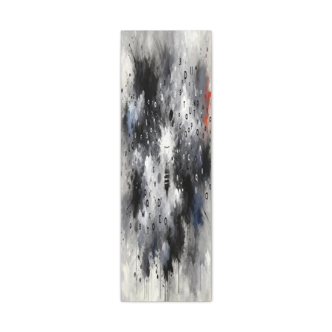 “Epiphany in Monochrome” Canvas Art