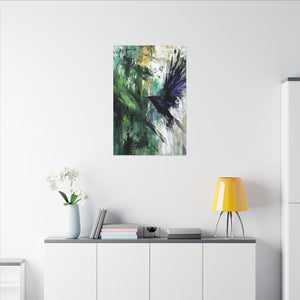 “The House This Morning with Its Truths Scrambled” Canvas Wall Art