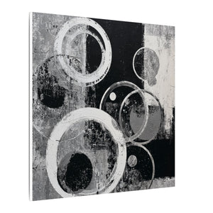 Monochrome Echoes Canvas Wall Art