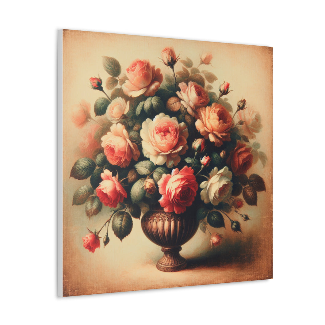 “Timeless Bloom” Canvas Wall Art