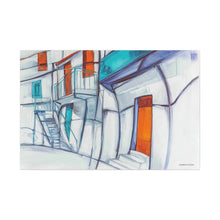 Load image into Gallery viewer, Colorbound Balcony Canvas Wall Art
