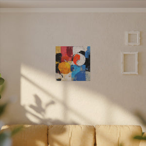 Prismatic Orbits Canvas Wall Art