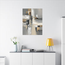 Load image into Gallery viewer, Silent Geometry Canvas Wall Art
