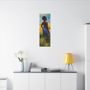 Golden Field Canvas Wall Art