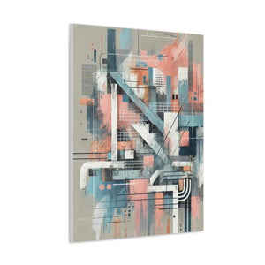 Fractured Reverie Canvas Wall Art