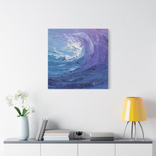 Load image into Gallery viewer, &quot;Moonlit Currents&quot; Canvas Wall Art
