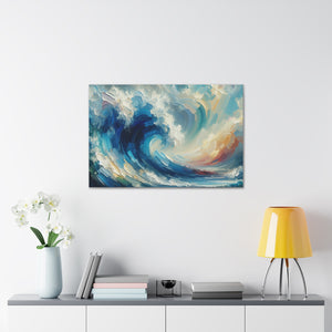 “Frozen Stillness” Canvas Wall Art