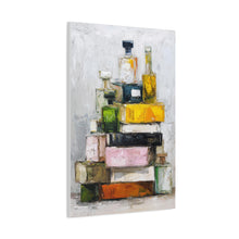 Load image into Gallery viewer, &quot;Stacked Scents&quot; Canvas Wall Art
