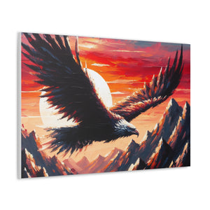 “Sundown Soar” Canvas Wall Art