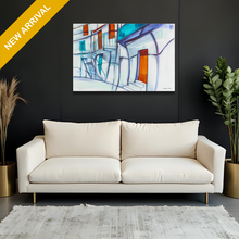 Load image into Gallery viewer, Colorbound Balcony Canvas Wall Art
