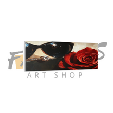 Load image into Gallery viewer, “Red Velvet Promise” Canvas Wall Art
