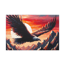 Load image into Gallery viewer, “Sundown Soar” Canvas Wall Art

