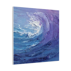 "Moonlit Currents" Canvas Wall Art